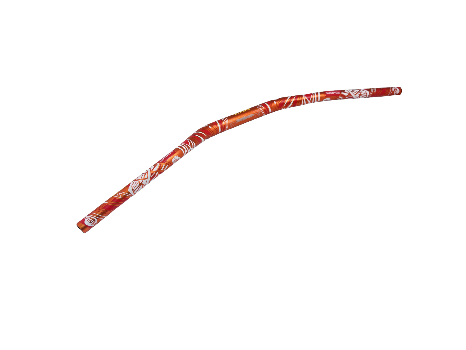 Руль 28мм графика GEICO, оранжевый